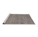 Sideview of Machine Washable Industrial Modern Puce Purple Rug, wshurb1730