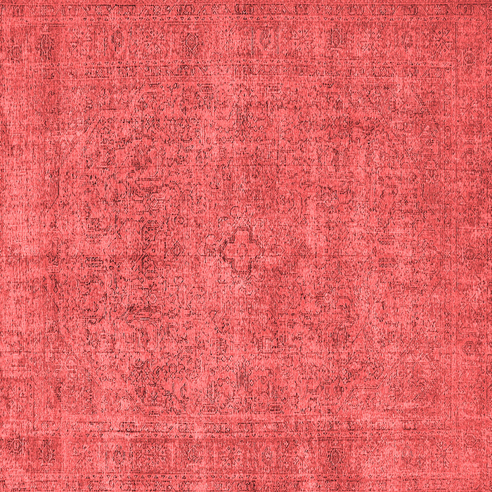 Machine Washable Oriental Red Industrial Rug, wshurb1730red