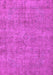 Machine Washable Oriental Pink Industrial Rug, wshurb1730pnk