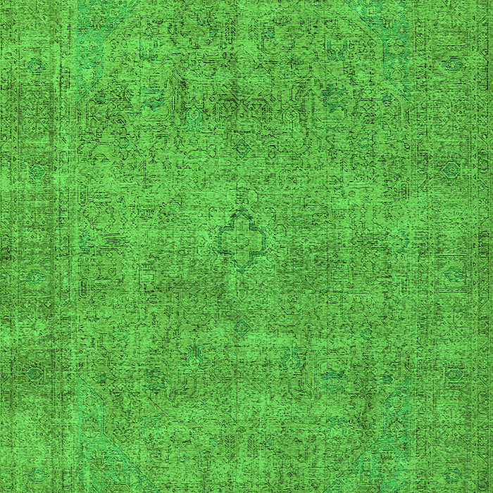 Oriental Green Industrial Rug, urb1730grn