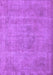 Machine Washable Oriental Purple Industrial Area Rugs, wshurb1731pur