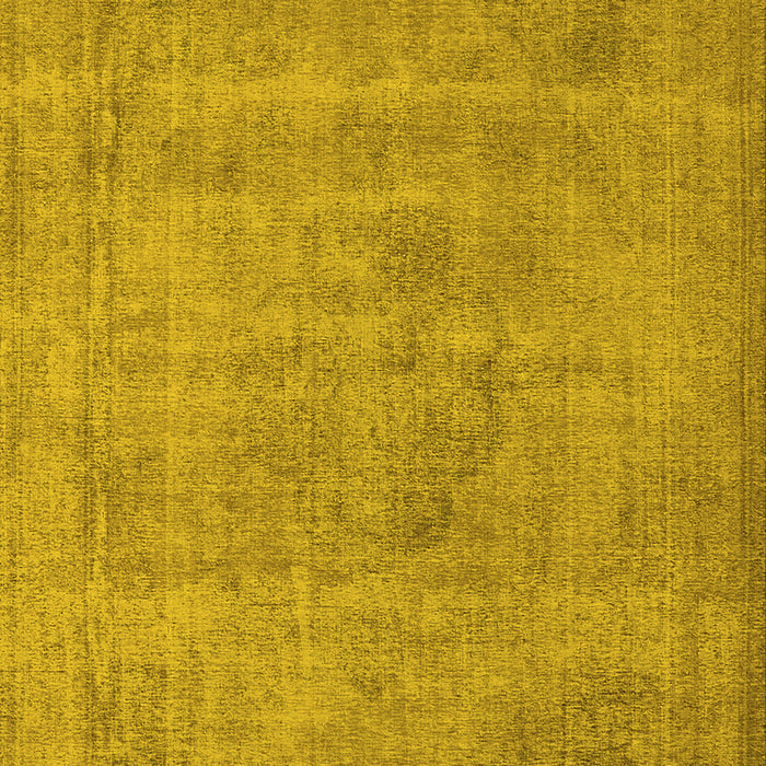 Machine Washable Oriental Yellow Industrial Rug, wshurb1731yw