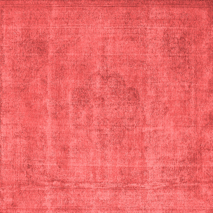 Machine Washable Oriental Red Industrial Rug, wshurb1731red