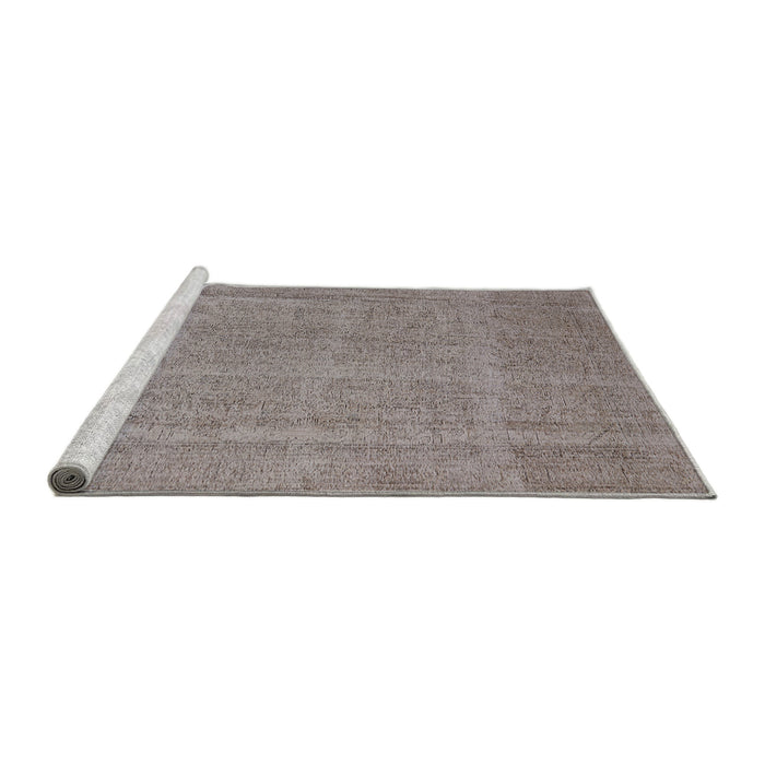 Sideview of Machine Washable Industrial Modern Rose Dust Purple Rug, wshurb1732