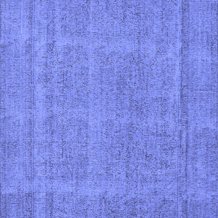 Oriental Blue Industrial Rug, urb1732blu