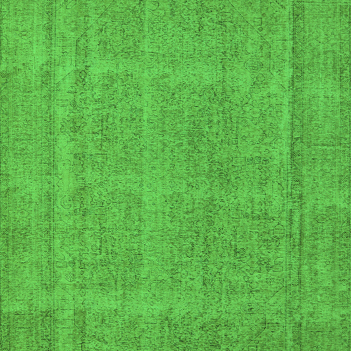 Oriental Green Industrial Rug, urb1732grn