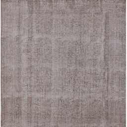 Square Mid-Century Modern Rose Purple Oriental Rug, urb1732