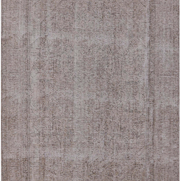 Machine Washable Industrial Modern Rose Dust Purple Rug, wshurb1732