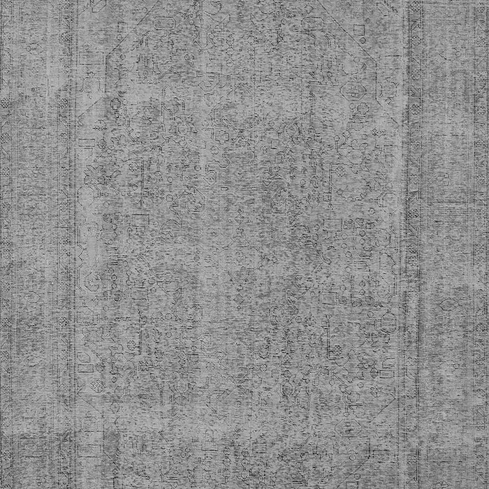 Machine Washable Oriental Gray Industrial Rug, wshurb1732gry