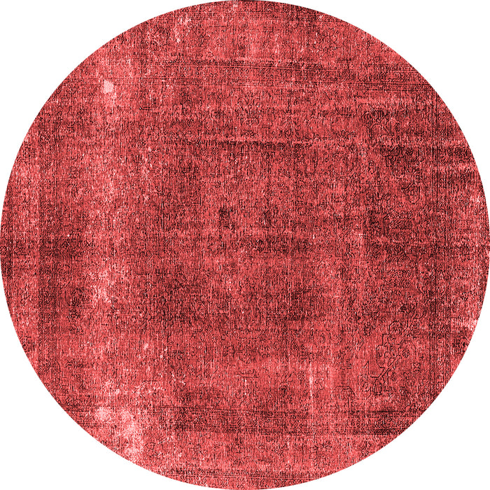 Machine Washable Oriental Red Industrial Rug, wshurb1733red