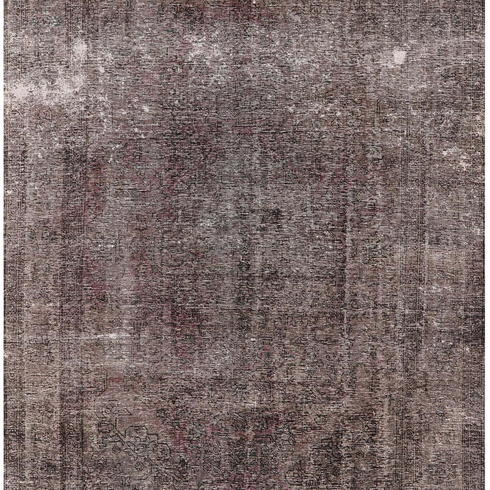 Mid-Century Modern Coffee Brown Oriental Rug, urb1733