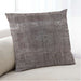 Lifestyle Image of Mid-Century Modern Urban Square Coffee Brown Throw Pillow, 18 inch by 18 inch, pwurb1733