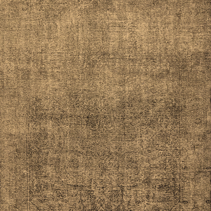Oriental Brown Industrial Rug, urb1734brn
