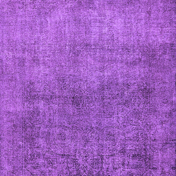 Machine Washable Oriental Purple Industrial Area Rugs, wshurb1734pur
