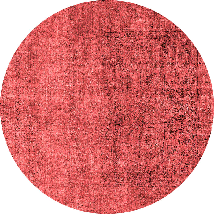 Machine Washable Oriental Red Industrial Rug, wshurb1734red