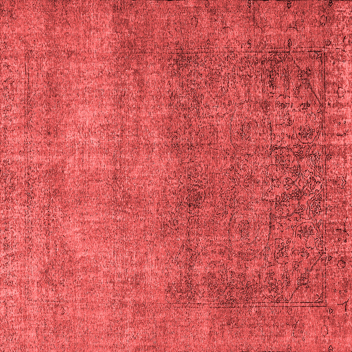 Machine Washable Oriental Red Industrial Rug, wshurb1734red