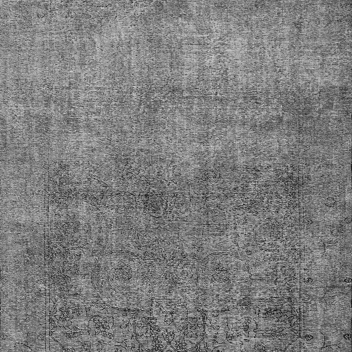 Machine Washable Oriental Gray Industrial Rug, wshurb1734gry
