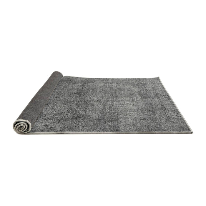 Sideview of Oriental Gray Industrial Rug, urb1734gry