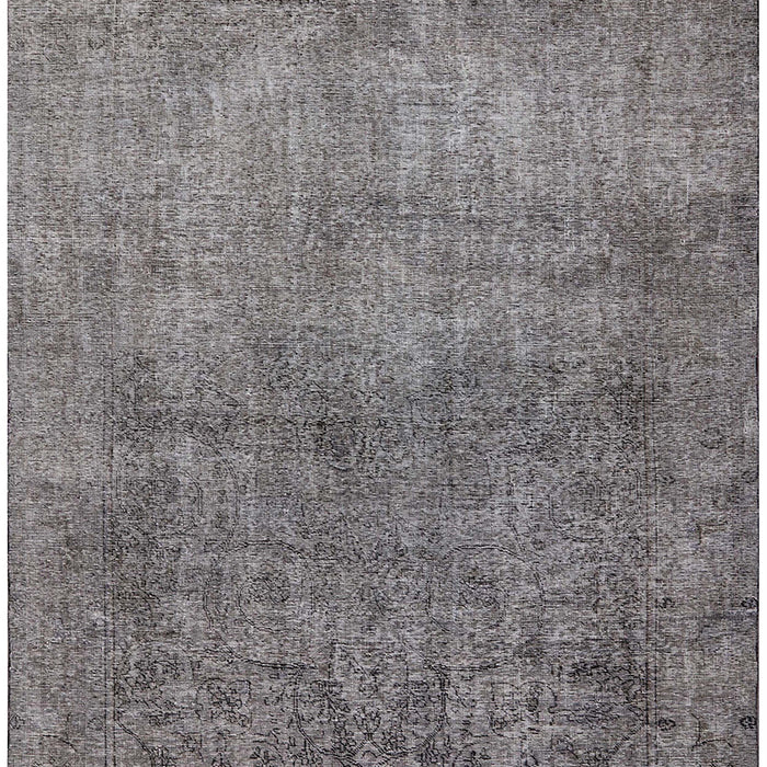 Mid-Century Modern Dark Gray Oriental Rug, urb1734