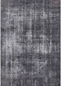 Machine Washable Industrial Modern Gray Rug, wshurb1736