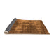 Sideview of Oriental Orange Industrial Rug, urb1736org