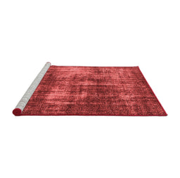 Industrial Red Washable Rugs