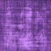 Square Oriental Purple Industrial Rug, urb1736pur