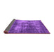 Sideview of Oriental Purple Industrial Rug, urb1736pur