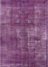 Machine Washable Industrial Modern DarkMagenta Purple Rug, wshurb1737