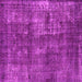 Square Oriental Pink Industrial Rug, urb1737pnk