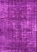 Machine Washable Oriental Pink Industrial Rug, wshurb1737pnk