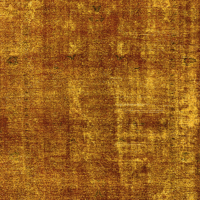 Oriental Yellow Industrial Rug, urb1737yw