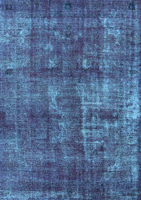 Oriental Light Blue Industrial Rug, urb1737lblu