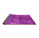 Sideview of Oriental Pink Industrial Rug, urb1737pnk