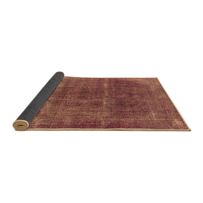 Sideview of Oriental Brown Industrial Rug, urb1738brn