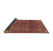 Sideview of Oriental Brown Industrial Rug, urb1738brn