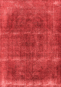 Oriental Red Industrial Rug, urb1738red