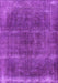 Machine Washable Oriental Purple Industrial Area Rugs, wshurb1738pur