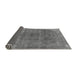 Sideview of Oriental Gray Industrial Rug, urb1738gry