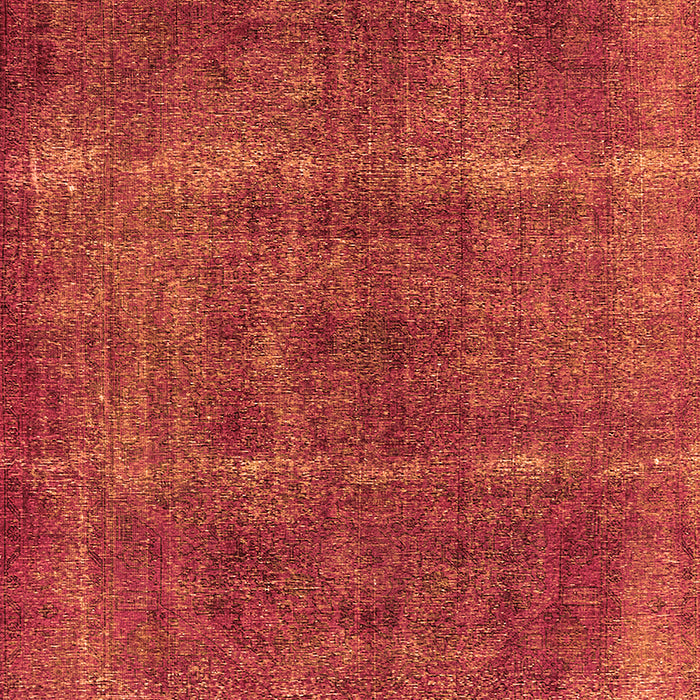 Oriental Orange Industrial Rug, urb1738org