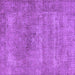 Square Oriental Purple Industrial Rug, urb1739pur