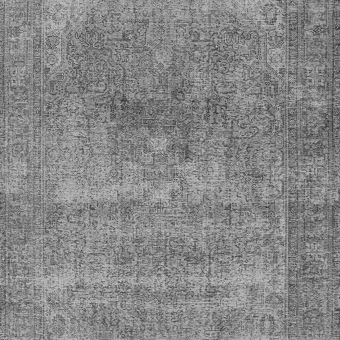 Machine Washable Oriental Gray Industrial Rug, wshurb1739gry