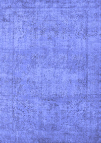 Oriental Blue Industrial Rug, urb1740blu