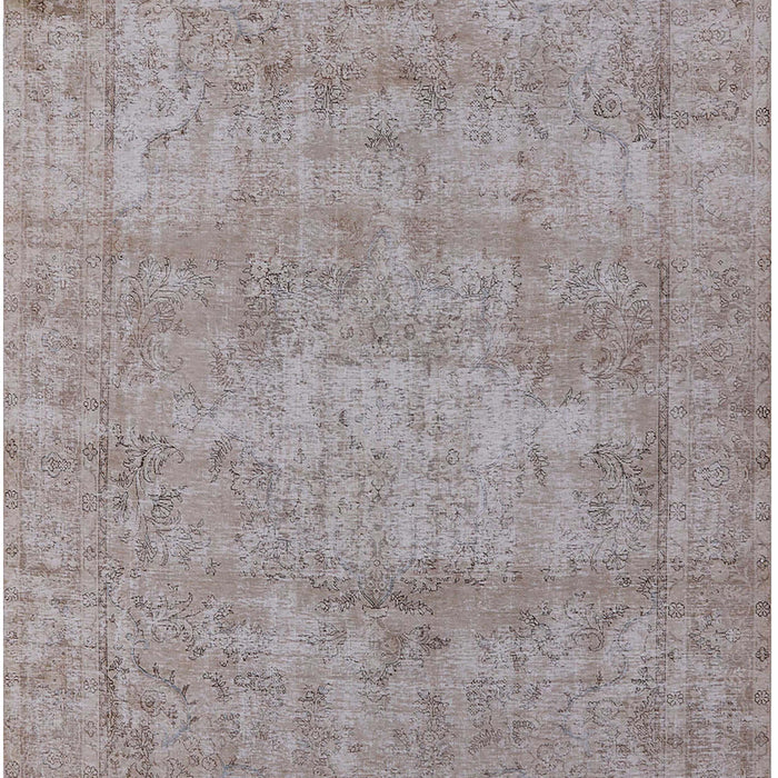 Mid-Century Modern Rose Purple Oriental Rug, urb1740