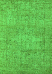 Oriental Green Industrial Rug, urb1740grn