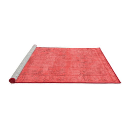 Industrial Red Washable Rugs