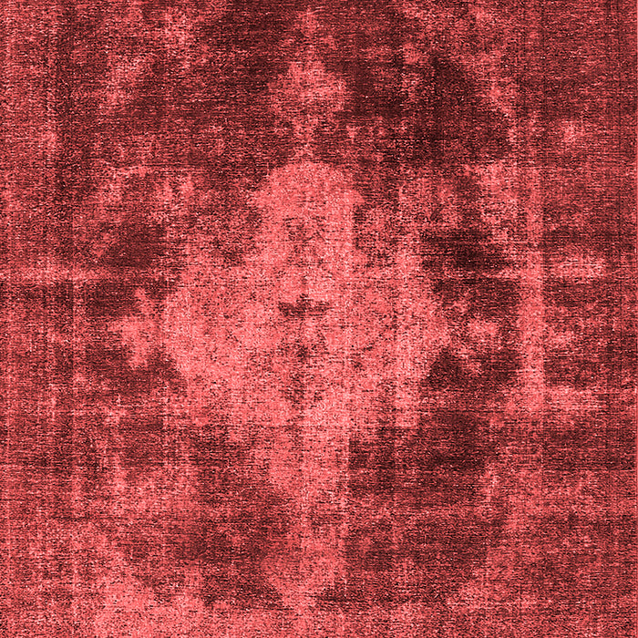 Machine Washable Oriental Red Industrial Rug, wshurb1741red
