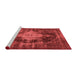 Industrial Red Washable Rugs