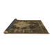 Sideview of Oriental Brown Industrial Rug, urb1741brn