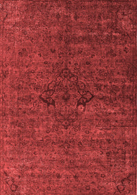 Oriental Red Industrial Rug, urb1742red